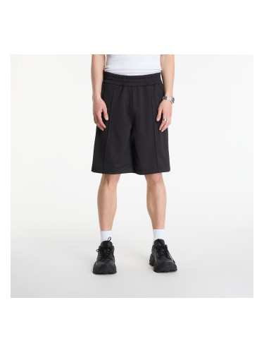 Къси панталони Palm Angels Back Curved Logo Track Shorts Black/ Off White S