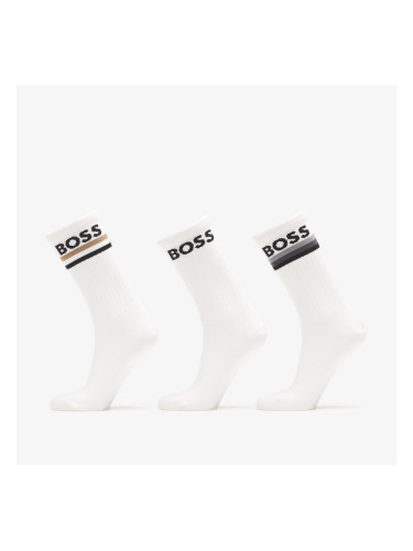 Чорапи Hugo Boss 3-Pack QS Piquet Stripe Multicolor 39-42