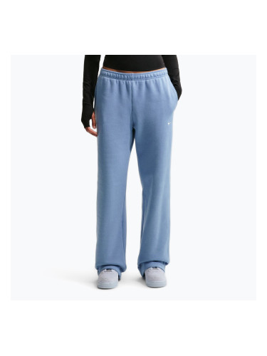 Дамски панталони Nike Studio Fleece work blue/sail