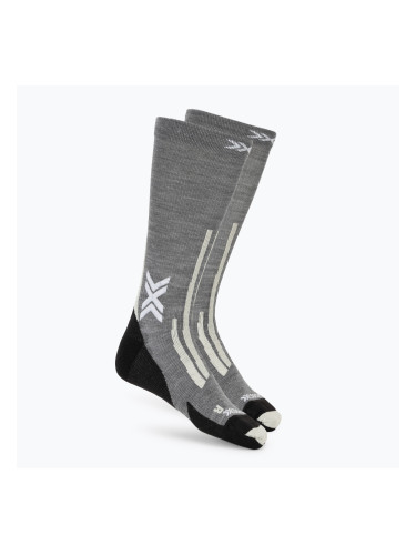Чорапи X-Socks Hike Discover Merino Crew seal grey/light sand