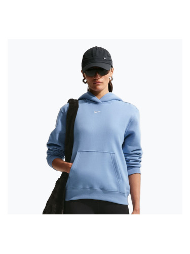 Дамски суитшърт Nike Studio Fleece work blue/sail