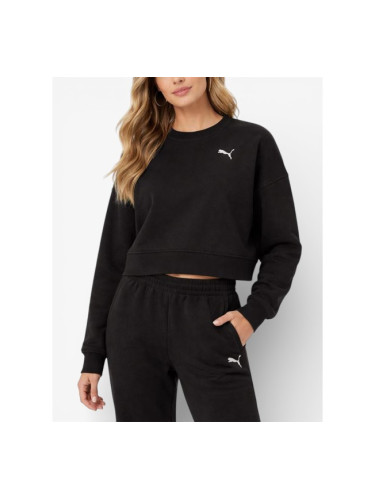 PUMA Loungewear Sweatshirt Black