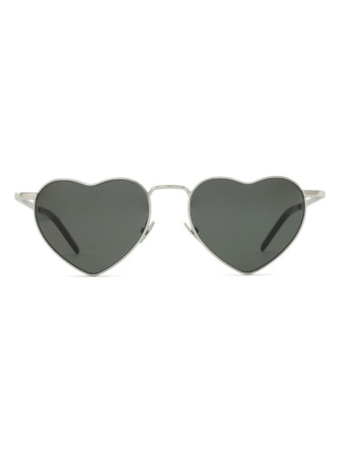 Saint Laurent SL 301 Loulou 001 52 - кръгла слънчеви очила, unisex, сребърни