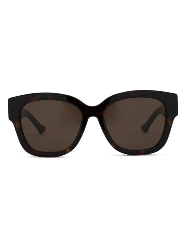 Gucci GG1550SK 002 54 - квадратна слънчеви очила, мъжки, кафяви