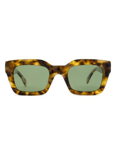 Meller Bio-Acetate Assim Light Tigris Olive - правоъгълна слънчеви очила, unisex, кафяви, поляризирани
