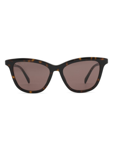 Gucci GG2032S 002 52 - квадратна слънчеви очила, дамски, кафяви