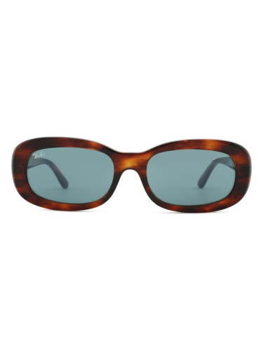Ray-Ban RB2221 954/62 56 - правоъгълна слънчеви очила, дамски, кафяви