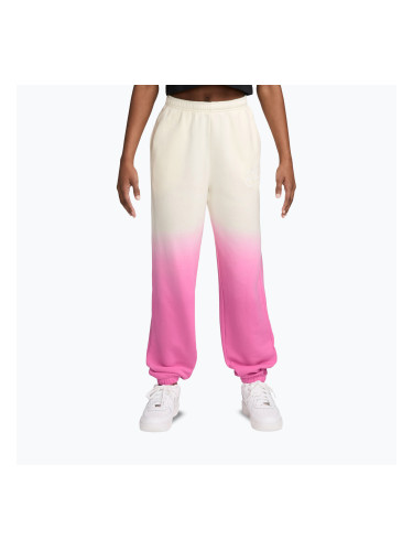 Детски панталони Nike Sportswear Studio sail/playful pink