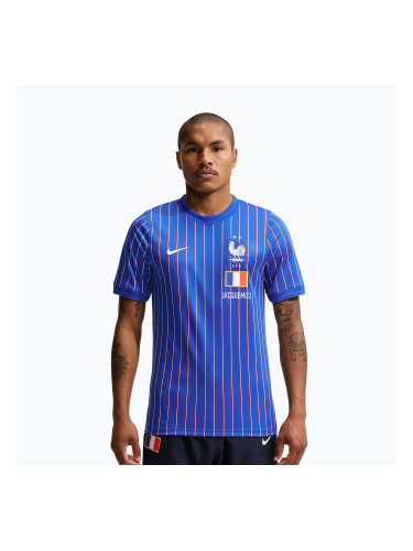 Мъжка футболна фланелка Nike FFF Academy Pro Pre-Match game royal/university red/white