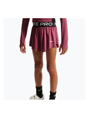 Детски къси панталони/шорти Nike Pro pink smoke/black/white