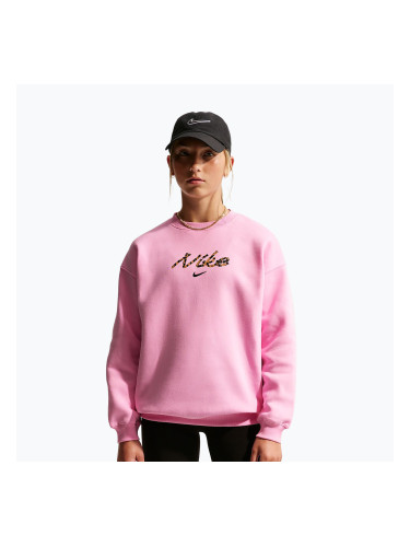 Детски суитшърт Nike Sportswear Studio pink rise