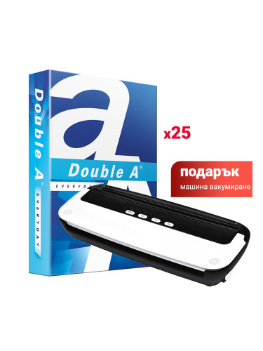 25хDouble A Everyday+машина за вакумиран