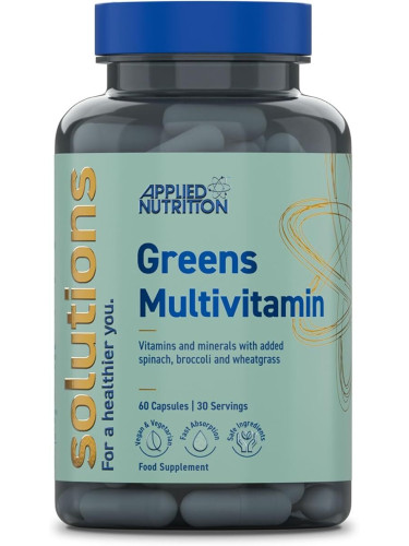 APPLIED NUTRITION - Solutions - Greens + Multivitamins - 60 capsules