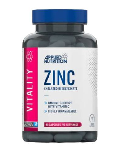 APPLIED NUTRITION - Zinc Bisglycinate - 90 Vegan Tablets