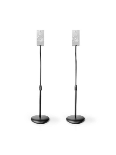 Стойка за тонколони, SPMT2750BK, до 4.5kg, регулируема, Nedis