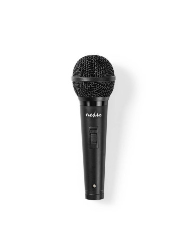 Микрофон MPWD25BK, динамичен, XLR, 80Hz~13kHz, Nedis