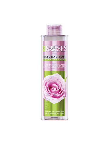 НАТУРАЛНА РОЗОВА ВОДА ROSES РОЗОВ ЕЛИКСИР 200 мл NATURE OF AGIVA