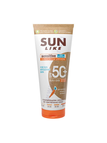 СЪН ЛАЙК СЕНЗИТИВ СЛЪНЦЕЗАЩИТЕН ЛОСИОН ЗА ЧУВСТВИТЕЛНА КОЖА SPF50+ 200 мл