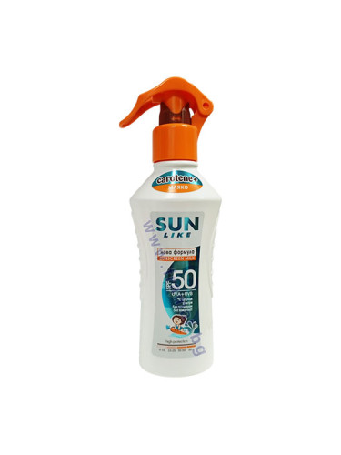 СЪН ЛАЙК СЛЪНЦЕЗАЩИТНО МЛЯКО ЗА ТЯЛО СПРЕЙ SPF50 200 мл