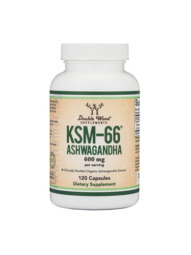 ДАБЪЛ УУД АШВАГАНДА KSM-66 капсули * 120 