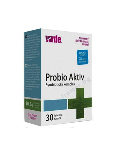 ВИРДЕ ПРОБИО АКТИВ капсули * 30 