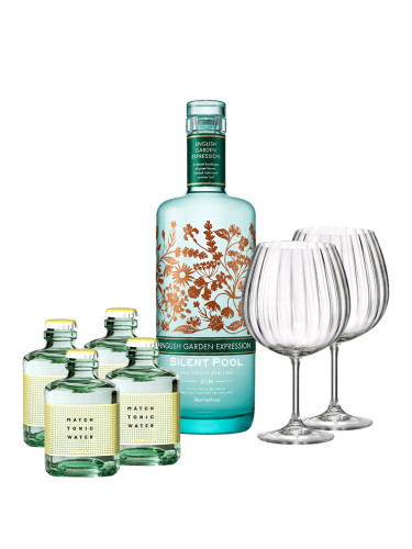 Градинско вдъхновение - Джин, Тоник и 2бр. чаши Bohemia