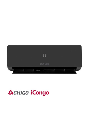 Инверторен климатик CHIGO GLORIA, 12 000 btu, WI-FI, A+++, черен