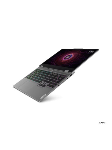 Lenovo LOQ 15AHP9 15.6" FHD IPS AMD Ryzen 7 7445HS 16GB RAM 512GB SSD NVIDIA RTX 3050 6GB NoOS BG kbd - Luna grey