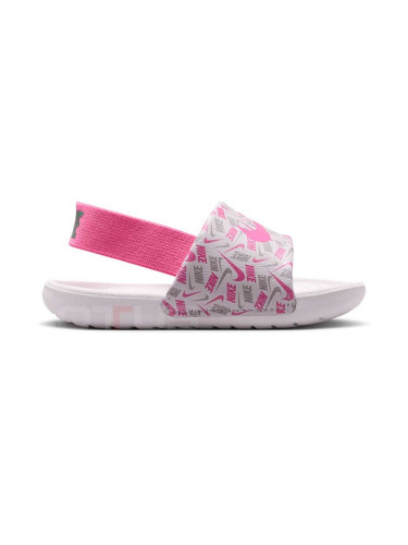 ДЕТСКИ ЧЕХЛИ ЗА МОМИЧЕ NIKE IR5201-100 KAWA SLIDE AOP TD БЕЖОВИ