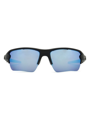 Oakley Flak 2.0 XXL OO9488 948805 63 - правоъгълна слънчеви очила, мъжки, черни, поляризирани огледални