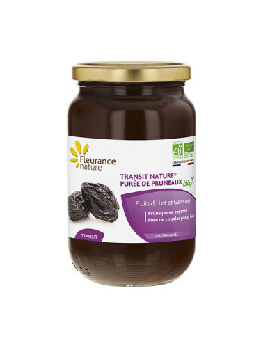 Пюре от сини сливи Transit Nature - Био, 295 g Fleurance Nature