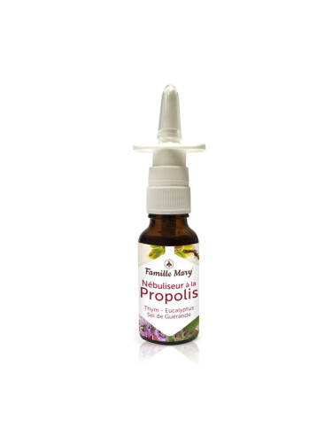 Nébuliseur propolis - Спрей за нос с прополис, мащерка, розмарин и евкалипт, 20 ml Famille Mary