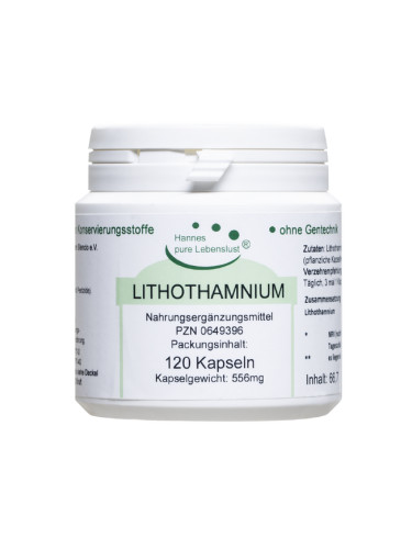 Lithothamnium - Литотамниум (червени водорасли), 120 капсули