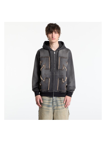Суитшърт Off-White Arrow Distr Den Zip Skate Hoodie Highlighted Black M