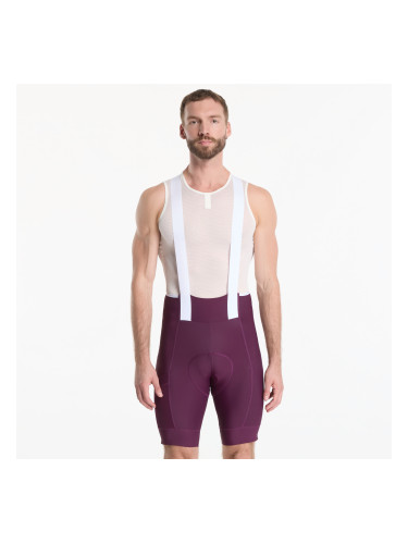 Къси панталони Rapha Men's Brevet Element Cargo Bib Shorts Plum/ White M