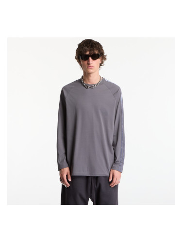 Тениска Y-3 Oversized Gradient Stripes Long Sleeve T-Shirt UNISEX Grey Five L