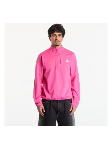 Nike ACG "Wolf Grid" Men's Therma-FIT 1/2-Zip Hiking Top Desert Pink/ Summit White S