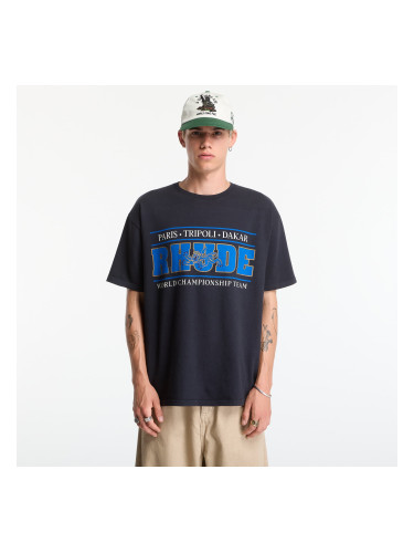 Тениска Rhude Chrono Tee Vintage Black/ Blue L