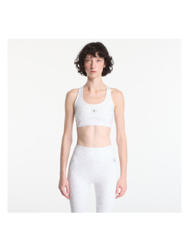 Сутиени adidas by Stella McCartney Primeliftimpact Training Bra Medium Support Printed Core White/ Orbit Grey L
