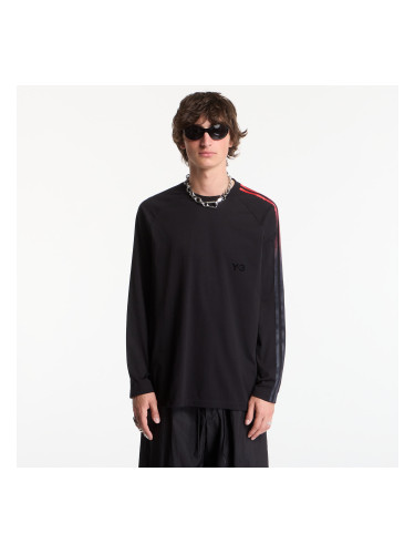 Тениска Y-3 Oversized Gradient Stripes Long Sleeve T-Shirt UNISEX Black XS