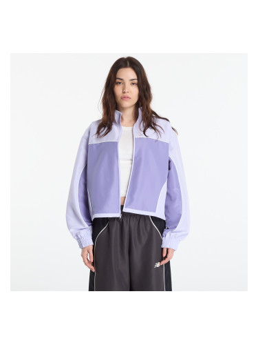 Яке New Balance Trackside Woven Jacket Dark Smoked Violet L