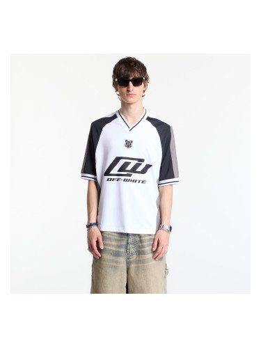 Джърси Off-White Soccer V-Neck S/S T-Shirt 3 White S
