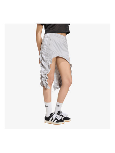 Пола adidas Adibreak Ruched Skirt Grey Two L