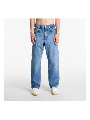 Дънки Patta Laserprint Whiskers Denim Pants Light Blue Denim 34