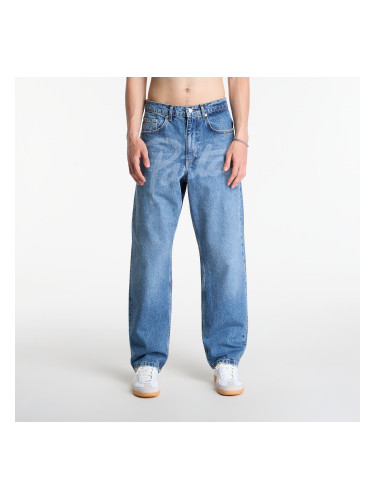 Дънки Patta Laserprint Whiskers Denim Pants Light Blue Denim 34
