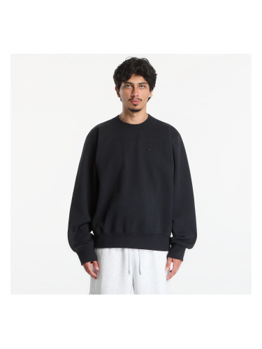 Суитшърт Nike Men's Fleece Crew-Neck Sweatshirt Black XS