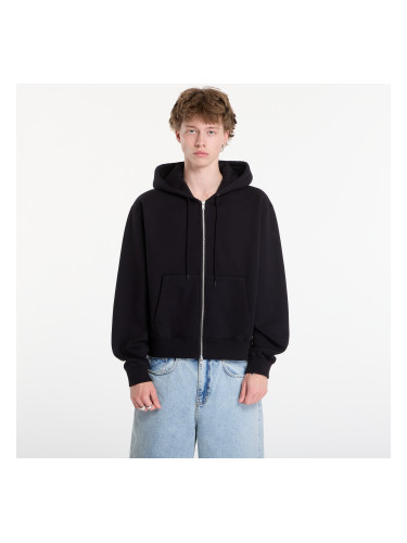 Суитшърт Patta Embro Classic Zip Up Hooded Sweater UNISEX Black S
