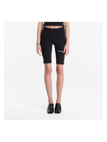 Къси панталони Palm Angels Classic Logo Track Cyclist Black/ Off White S