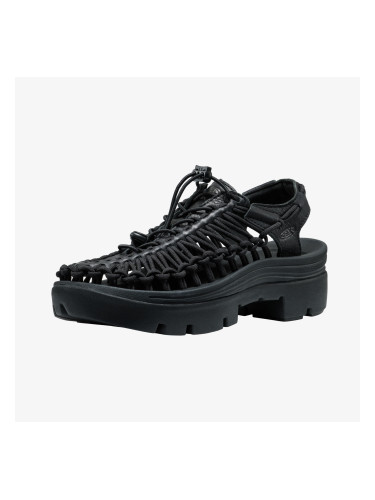 Сникърси KEEN Uneek Plt All Gender Black Smooth Lea EUR 43