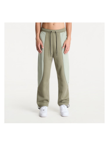 Суитшърт Nike Tech Men's Color-Block Open-Hem Fleece Pants Silver Sage/ Jade Horizon/ Black XS